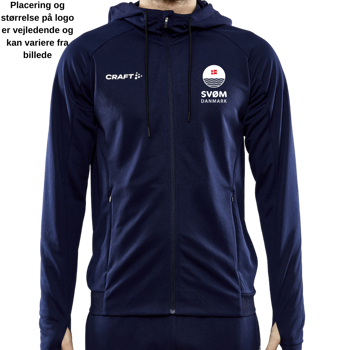 Craft - SvømDanmark - Evolve jacket hoodie Herre