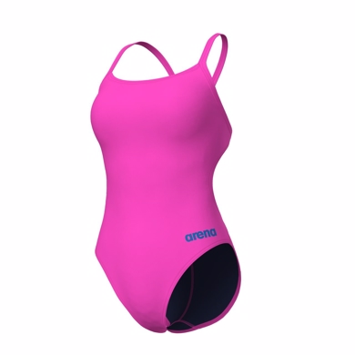 Arena - Woman's Team Swimsuit Challenge Solid Shocking Pink - Blue River