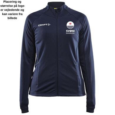 Craft - SvømDanmark - Evolve full zip jacket Dame