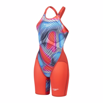 Speedo - LZR Valor 2.0 Openback (Red/Blue) 