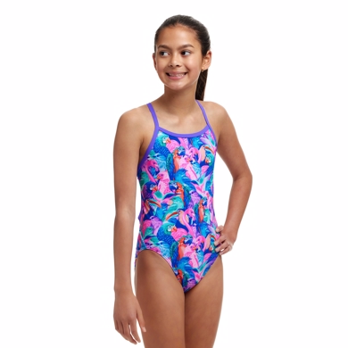 Funkita - Girl's Single Strap One Piece - Birds Gone Wild 