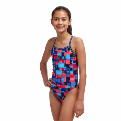 Funkita - Girl's Single Strap One Piece - Motherboard