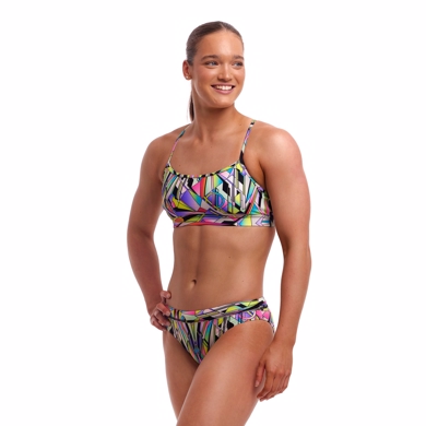 Funkita - Ladies Swim Crop Top - Scissor Kick