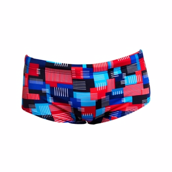 Funky Trunks - Boy\'s Sidewinder Trunks - Motherboard