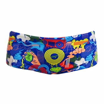 Funky Trunks - Men\'s Sidewinder Trunks - Blues Baby